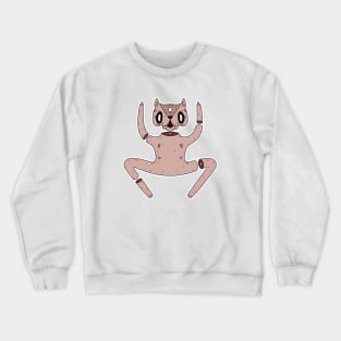 fu*k u cat Crewneck Sweatshirt